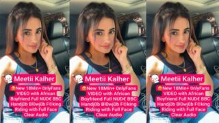 Meetii Kalher New Blowjob And Fucking By African Black Guy Video