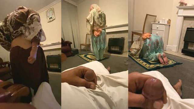 Muslim Hot Wife Doing Namaz Husband Jerking Mms Pron