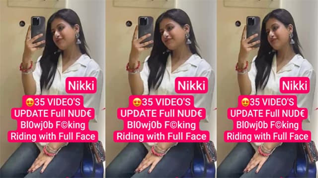 Horny Niharika Nikki Most Blowjob Riding Doggy