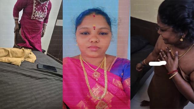 Tamil Aunty Affair – Meetup Fun Threesome in Hotel HD